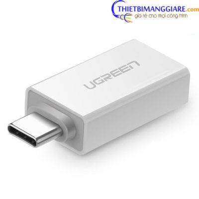 Đầu chuyển đổi USB Type C sang USB 3 0 Ugreen UG 30155 Giá rẻ