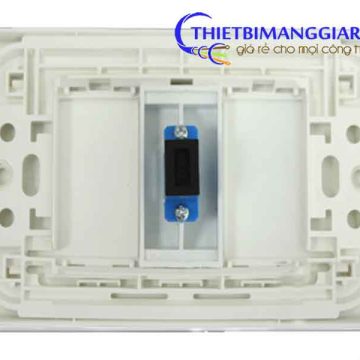 Bộ wall plate quang chuẩn SC 1 cổng