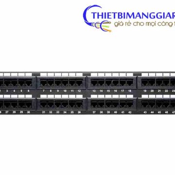 Patch panel Cat5e chính hãng LS 48 Port