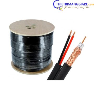 Cáp đồng trục RG59 kèm nguồn-2