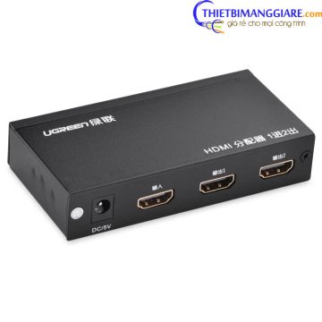Bộ chia cổng HDMI 2 cổng Ugreen 40201 - Chính hãng