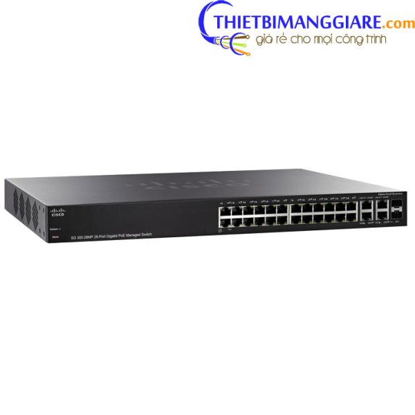 Switch chia mạng Cisco SG300-28MP -2