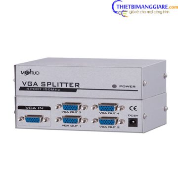 Bộ chia Màn hình VGA 4 cổng | Sản phẩm chính hãng