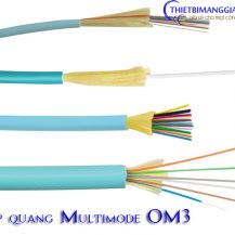 Dây cáp quang multimode OM3 – 4FO (4 sợi) | Sản phẩm chính hãng
