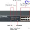 Switch chia mạng PLANET 8-port PoE FGSD-1008HPS
