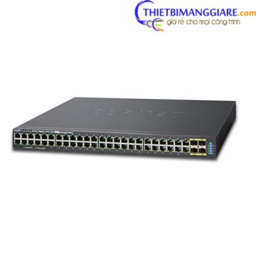 Switch chia mạng PLANET GS-5220-48T4x 48-port 10/100/1000Mbps