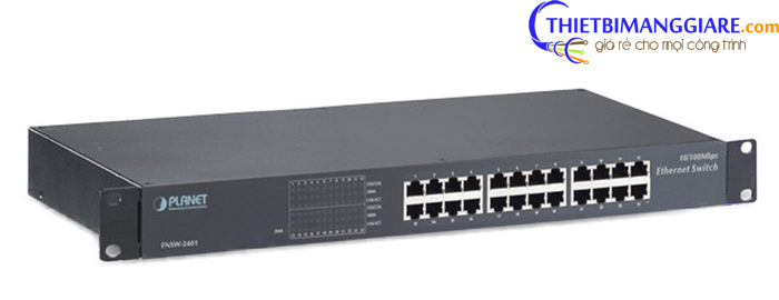  Switch chia mạng PLANET FNSW-2401 24-Port 10/100Base-TX