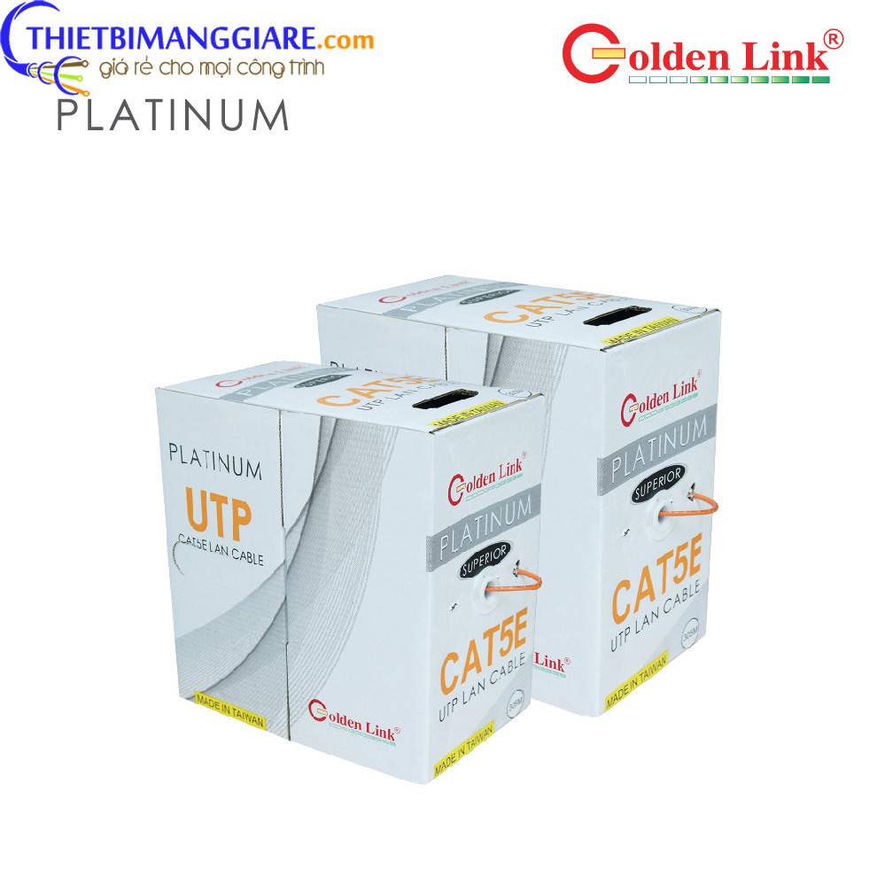 Cáp mạng Cat5e platium Golden Link