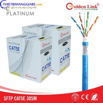 Cáp mạng Cat5E Golden Link SFTP Platinum