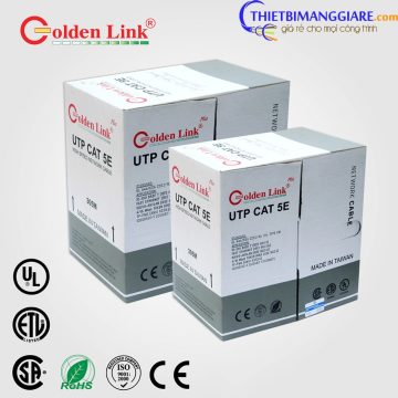 Dây cáp mạng Golden Link Cat5e UTP đồng nguyên chất