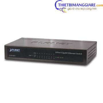 Switch chia mạng 8 Port PLANET GSD-803