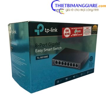 Switch chia mạng 8 cổng Gigabit TP-Link TL-SG108E
