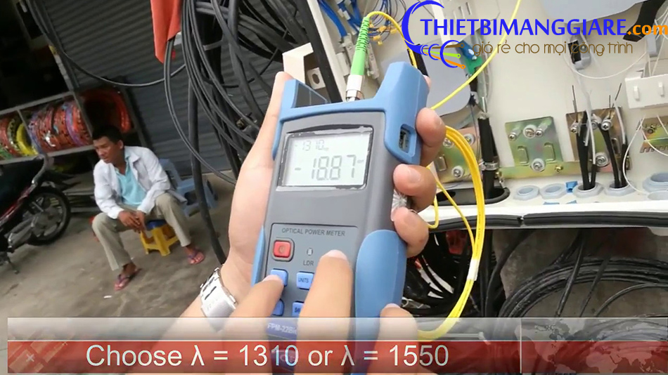 Máy đo công suất quang là gì? Hướng dẫn sử dụng