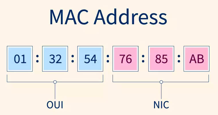 Cấu trúc địa chỉ MAC