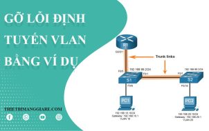 các lỗi hay gặp về định tuyến VLAN