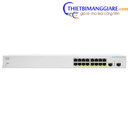 Switch Cisco CBS220-16T-2G-EU 16 cổng Gigabit, 2 cổng SFP Uplink (1)
