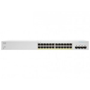 Switch Cisco CBS220-24P-4X-EU 24 cổng PoE 1 G và 4 cổng Uplink SFP 10G