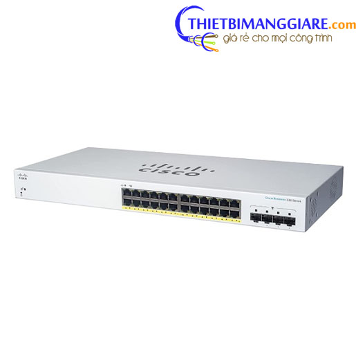 Switch Cisco CBS220-24T-4G-EU 24 cổng GE và 4 cổng UPlink (1)