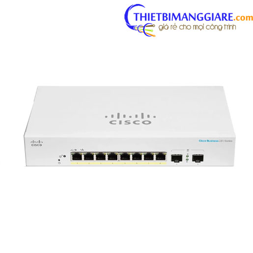 Switch Cisco CBS220-8T-E-2G-EU 8 cổng 1000 Mbps và 2 cổng SFP (3)