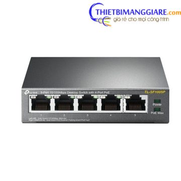 Switch PoE TL-SF1005P 5 cổng Gigabit, 4 cổng PoE (1)