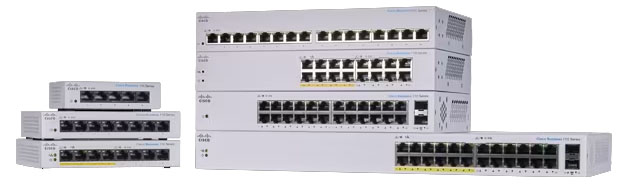các sản phẩm Switch Cisco Business 110 Series