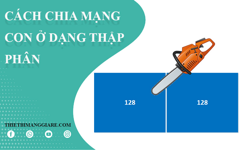 cách chia mạng con ở dạng thập phân