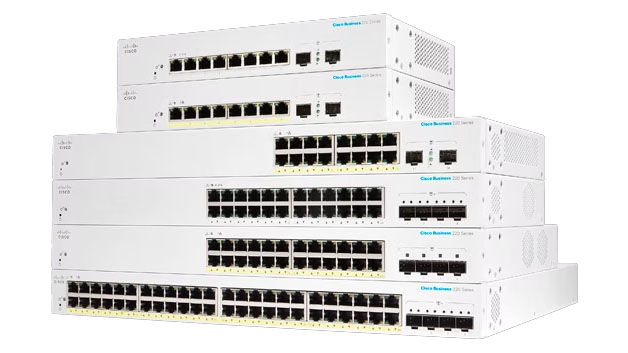 hình ảnh sản phẩm Switch Cisco Busniess 220 Series