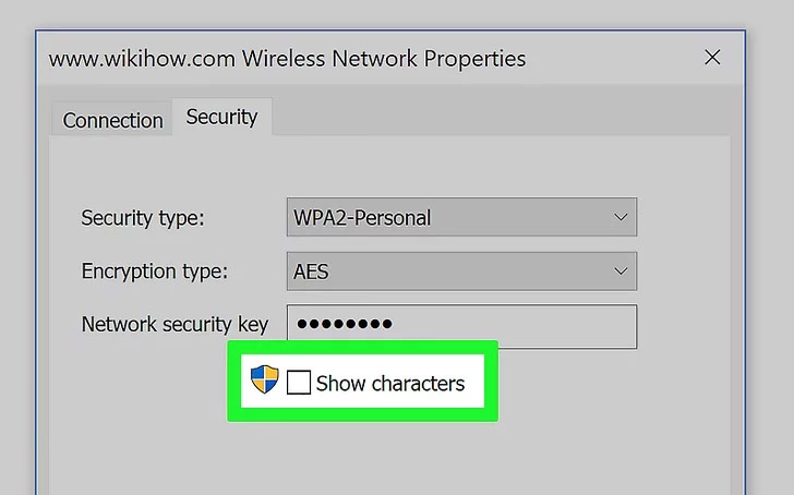 hình ảnh hướng dẫn lấy mật khẩu WiFi trên Windows 8