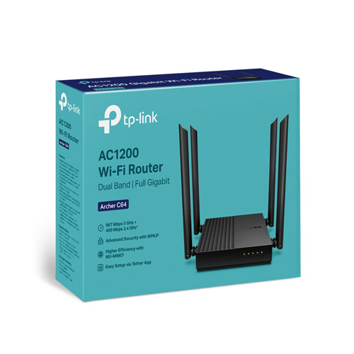 Router WiFi TP-Link Archer C64 AC1200 (5)