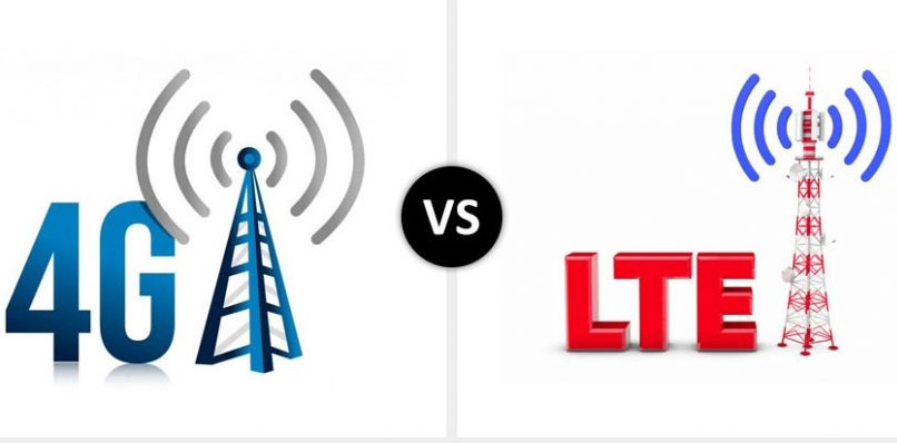 ảnh minh họa so sánh 4G với LTE