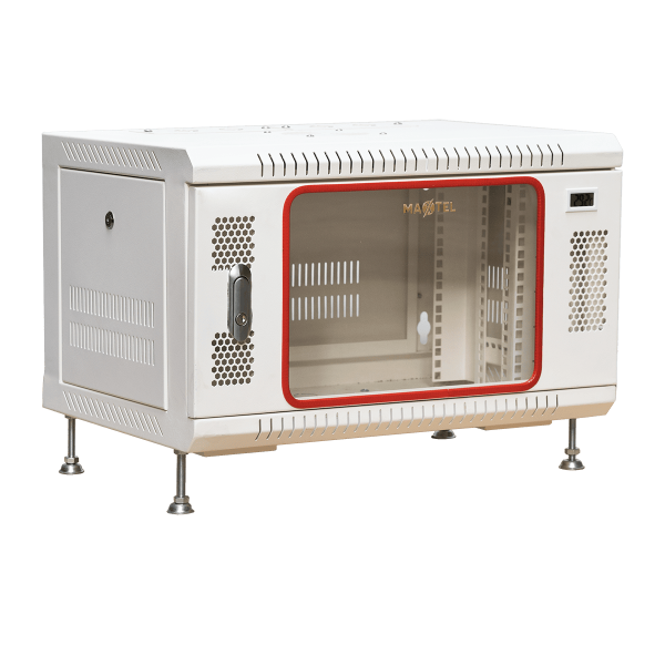 Tủ Mạng Maxtel 6UD400 - MTR-6U400 (W/B/S) (S/P)