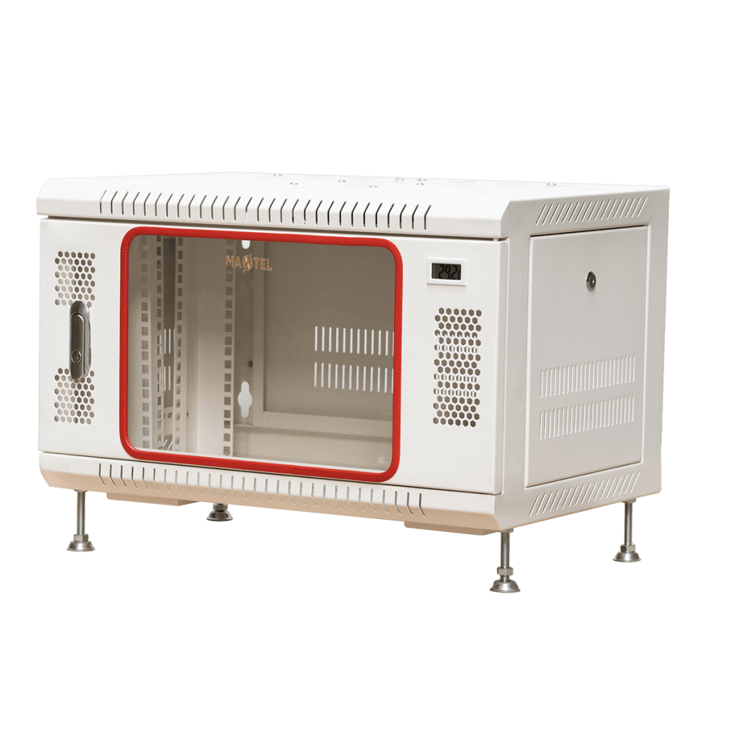 Tủ Mạng Maxtel 6UD400 - MTR-6U400 (W/B/S) (S/P)