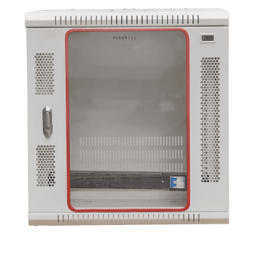 Tủ rack 12U Series treo tường của MAXTEL màu trắng (4)