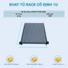 Các thông số kích thước khay trượt tủ rack 1UD600 Maxtel