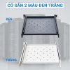 Khay trượt tủ rack 1UD600 Maxtel có sẵn tùy chọn màu sắc trắng, đen