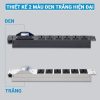 Thanh nguồn PDU Maxtel được thiết kế với 2 màu trắng, đen